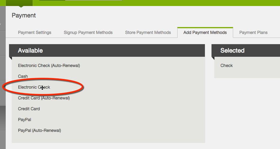 Remove a payment method