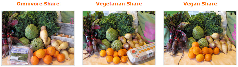 Signup step where a member selects the share size that defines their default box